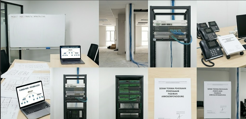 Network & PABX Installation — Pontianak
